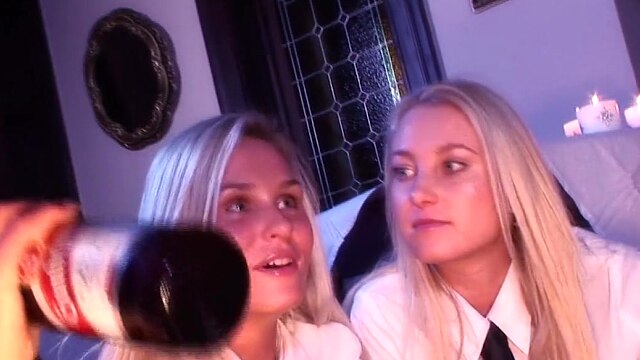 Lesbian Party With Strap-On