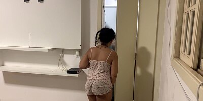Minha amiga e eu no banho acabamos nos pegando