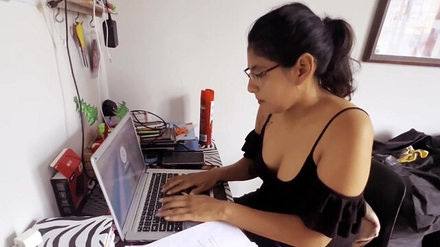 Stepmother and Stepdaughter Make Love Until They Cum, Real Homemade