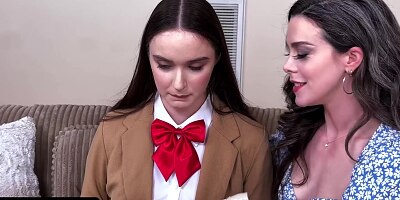 Horny Lesbian Music Teacher Gives Me My FIRST EVER Girl on Girl Experience