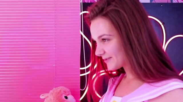 Lesbian Sex of Two Schoolgirls (feat. Purr Simmona)