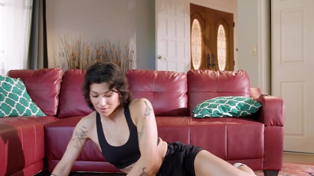 ADULT TIME - Tattooed Babe Brooklyn Gray Has Lesbian Sex to Stop Girlfriend From Being So Clingy!