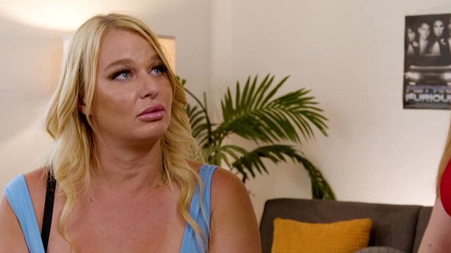 OUT OF THE FAMILY - Naughty Laney Grey Fucks Her MILF Stepmom London River To Get Out Of Trouble