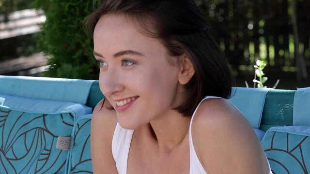 Cute lesbians kiss then lick each others nipples and pussy