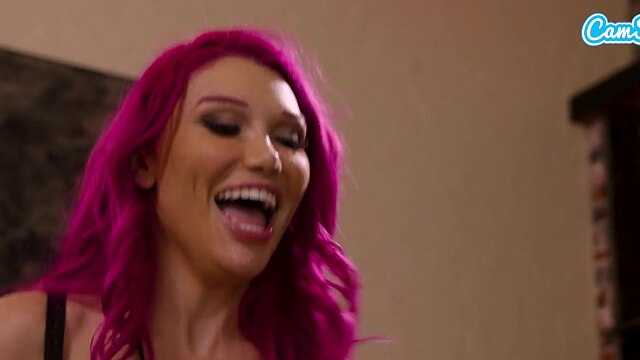 Busty Housewife Cheats With Big Tits Lesbian Boss in The Office