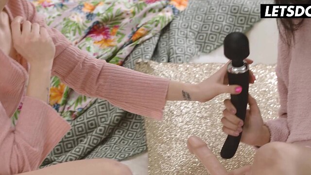 Stepmom Mimi Cica Joins Stepdaughters For A Raunchy Threesome