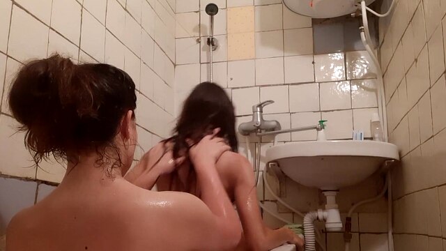 I Called a Friend to Wash Me Back and Dragged Her to Bathroom in Her Clothes