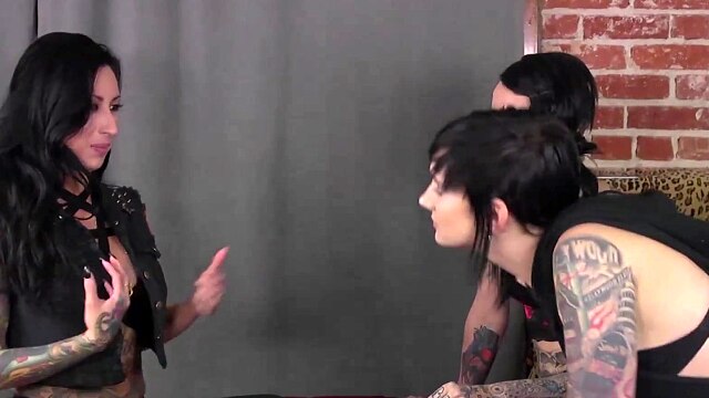 Three Inked Beauty in a Hardcore Lesbian Pussy Licking