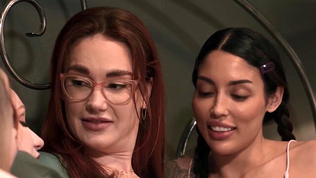 MOMMY'S GIRL - MILF Siri Dahl Comforts Stepdaughter Scarlet Skies & BFFs Coco Lovelock & Vanessa Sky