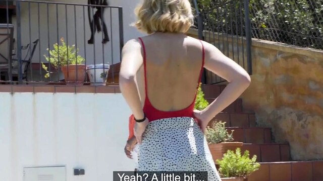 Lesbea Big ass big tits ebony Latina Boni lesbian sex with Spanish blonde