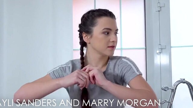 Lesbea Teen Hayli Sanders compilation massage orgasms lesbian scissoring