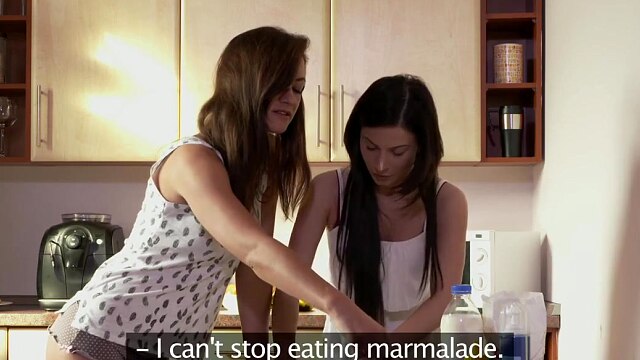 Girlfriends - Sweet Girls Baking and Fucking in the Kitchen