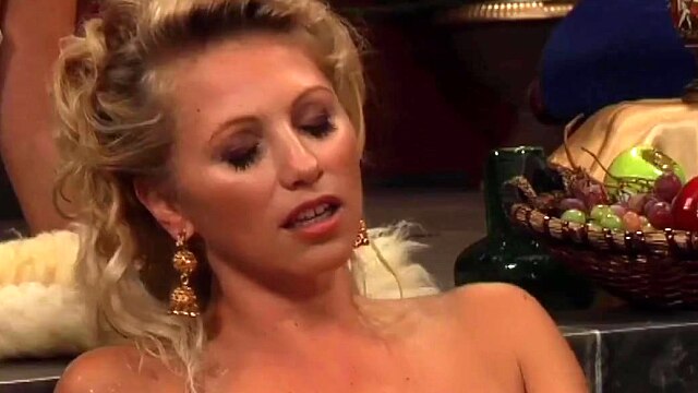 Curvy Lesbian Madame With Big Boobs Enjoys In Girl's Massage