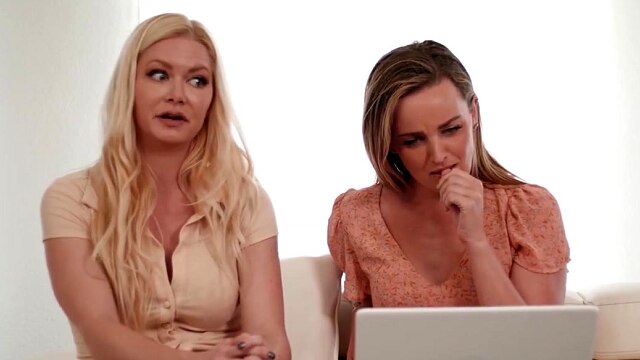 GIRLSWAY - Squirting MILF Charlie Forde Gets Orgasms From Sexy Serene Siren's RAW FINGERING Skills