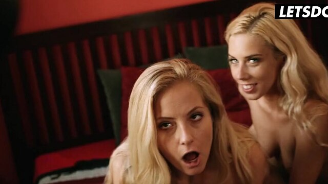 Blonde European Babes Passionate Licking and Scissoring - A Girl Knows