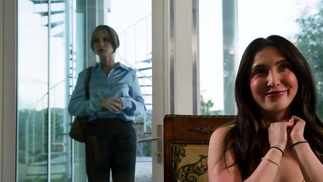 ADULT TIME - Bratty Jane Wilde Disciplined by Lesbian Babysitter Lilly Bell! Spanking & Lesbian Sex!