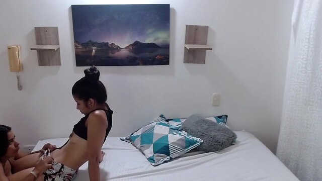 I fuck with my girlfriend and we make a video for my lover