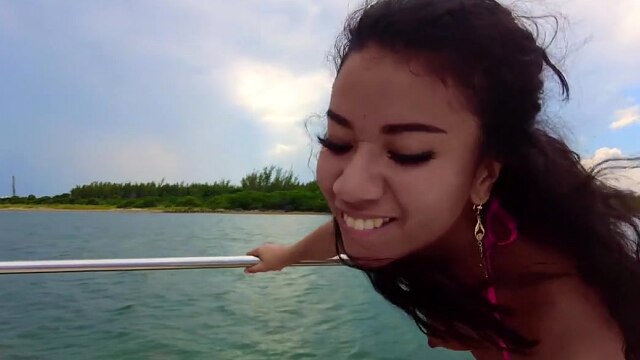 Sexy Boat Date Slim Thick Teen Beauty Ameena Green and Busty Extremely Thick Lightskin Willow Ryder