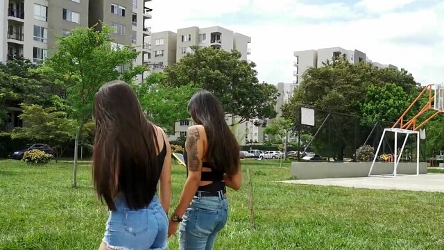 I go for a walk to the park with my girlfriend and we end up fucking in public (preview)