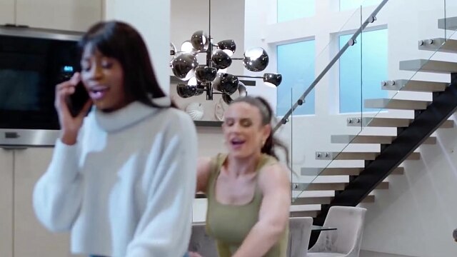 MOMMY'S GIRL - MILF Penny Barber's Little Pranks Turn into 69 & Anal Play with Roommate Nicole Kitt