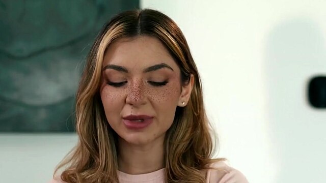 MOMMY'S GIRL - Petite Demi Hawks & Myra Moans Bickering Interrupted By Horny Stepmom Silvia Saige