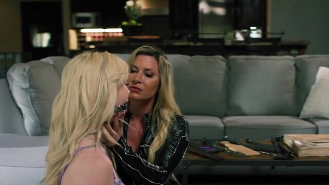 GIRLSWAY - Petite Maya Woulfe GetsSubmitted In Soft BDSM With Petite MILF Helena Locke
