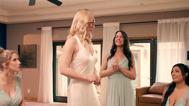 GIRLSWAY - Maids Of Honor Octavia Red, Ivy Ireland, & Karina Valentina GANGBANG Bride Lily LaBeau