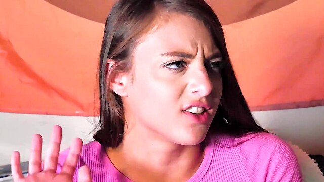 ADULT TIME - College Nerd Tries Lesbian Pussy For The First Time