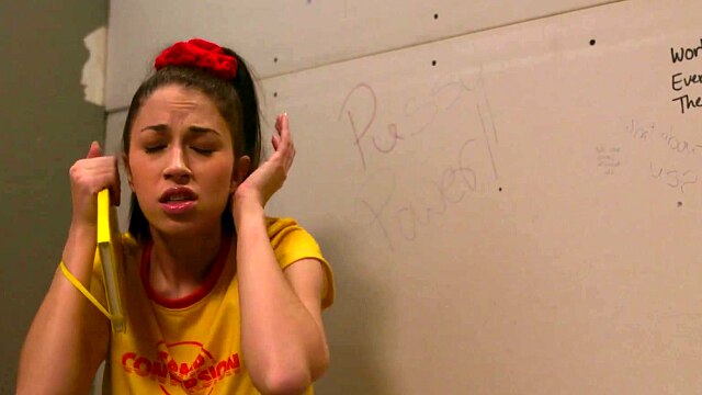 GirlsWay - Alex Coal has massive squirting orgasms from femdom camp counselor in front of everyone!