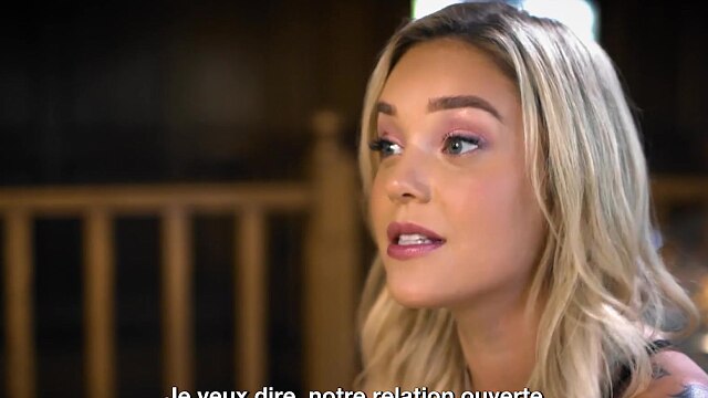 ADULT TIME - Straight Kali Roses Begs Lesbian Bestie Violey Myers For Lesbian Sex! FRENCH SUBTITLES