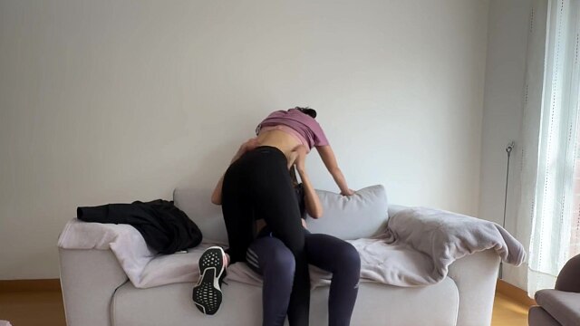 Not in bed, I don't want my husband to realize my lesbianity